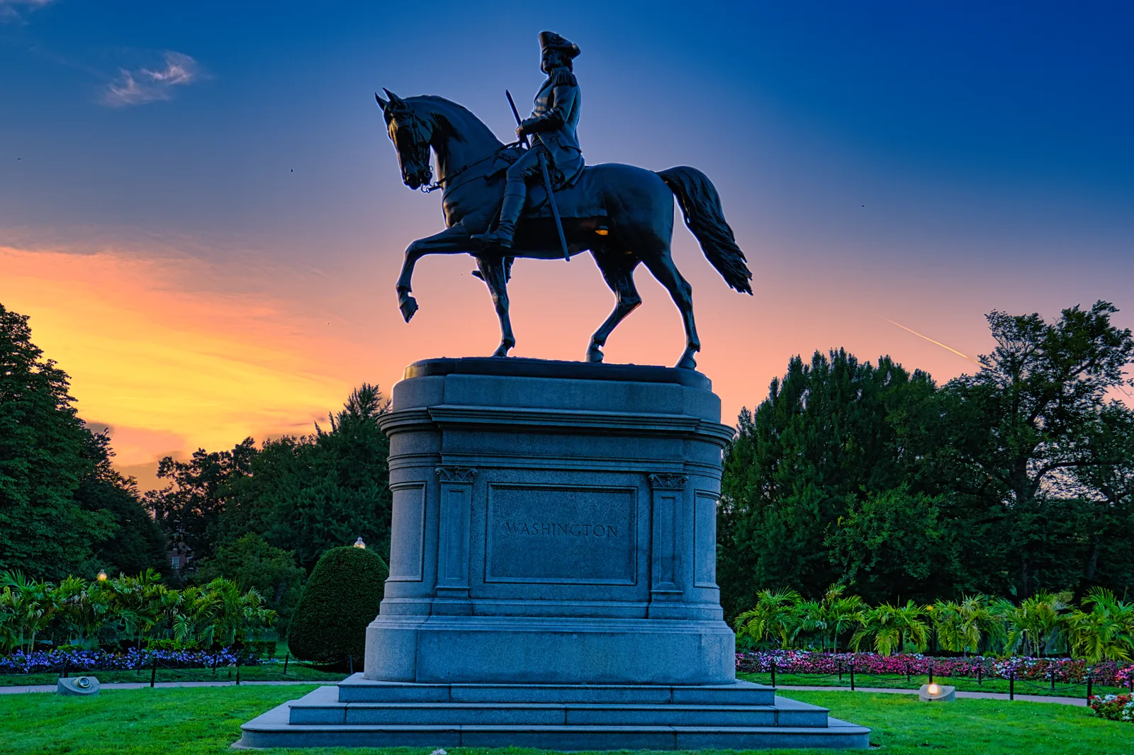 Washington Statue — BOSTON photography by Greg Pagliarulo